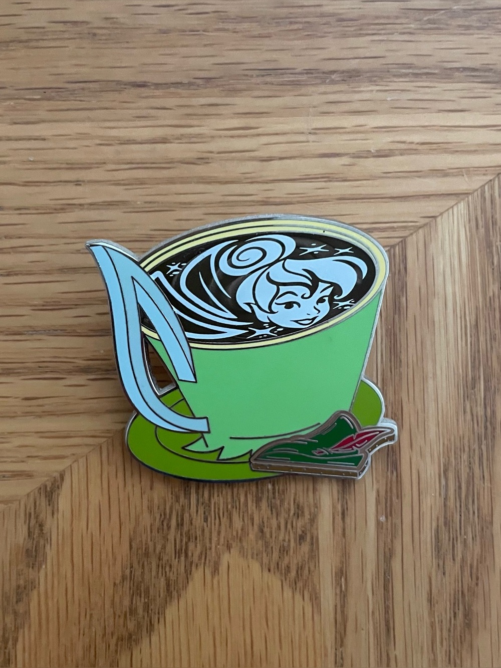 Peter Pan Tinkerbell Latte Tea Cup LE 3000 Pin